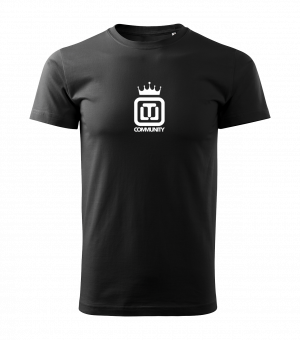TLL-Community Shirt Boys XXXL | Schwarz | Weiss