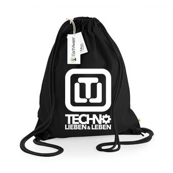 Techno Lieben & Leben Turnbeutel Premium 